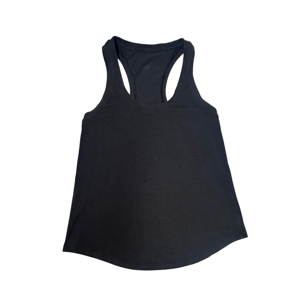 Lululemon Black Racerback‎ Tank Top Yoga Activewear Sleeveless Shirt Womens  S